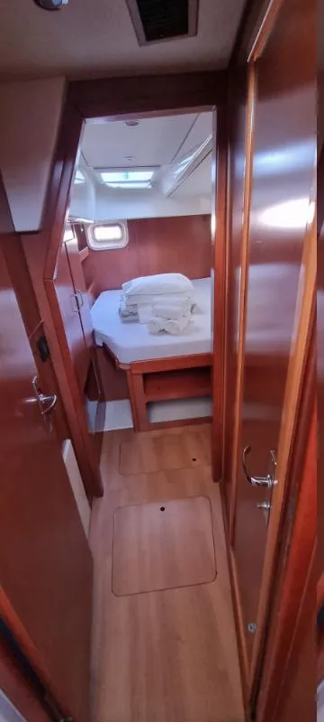 Cabin on What Else, a Leopard 44 catamaran at Tribunj, Croatia