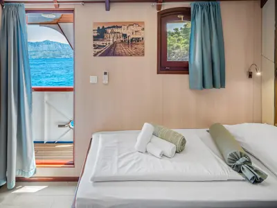 Cabin on Carpe Diem, a Unknown M/S Carpe Diem sailboat at Općina Marina, Croatia
