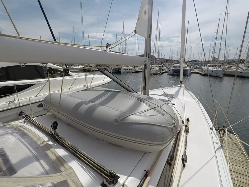 Magdalena, a Dufour 430 GL sailboat at Grad Šibenik, Croatia
