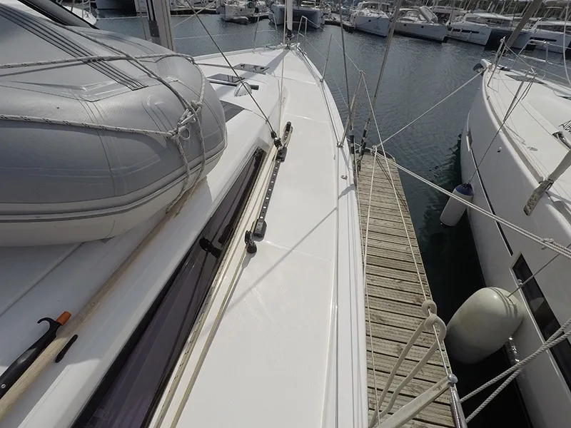Magdalena, a Dufour 430 GL sailboat at Grad Šibenik, Croatia