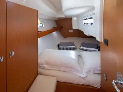 Cabin on Maistros, a Bavaria Cruiser 33 sailboat at Municipal Unit of Lefkada, Greece