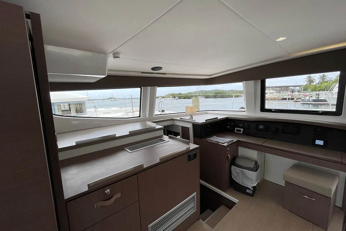 Galley of Seven Stars BVI, a Bali 4.8 catamaran at Road Town, British Virgin Islands