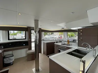 Galley of Seven Stars BVI, a Bali 4.8 catamaran at Road Town, British Virgin Islands