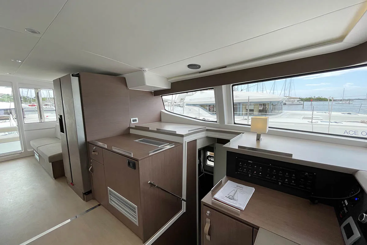 Galley of Seven Stars BVI, a Bali 4.8 catamaran at Road Town, British Virgin Islands