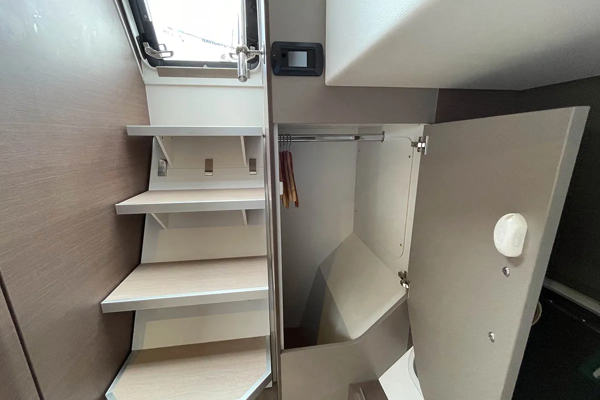 Cabin on Seven Stars BVI, a Bali 4.8 catamaran at Road Town, British Virgin Islands