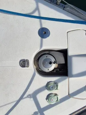 Shamal, a Elan Impression 40 sailboat at Punat, Croatia