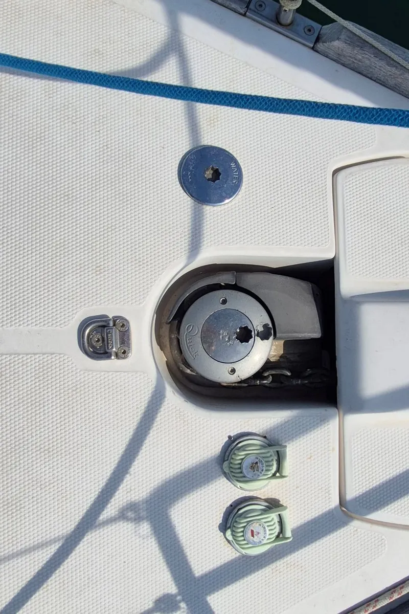 Shamal, a Elan Impression 40 sailboat at Punat, Croatia