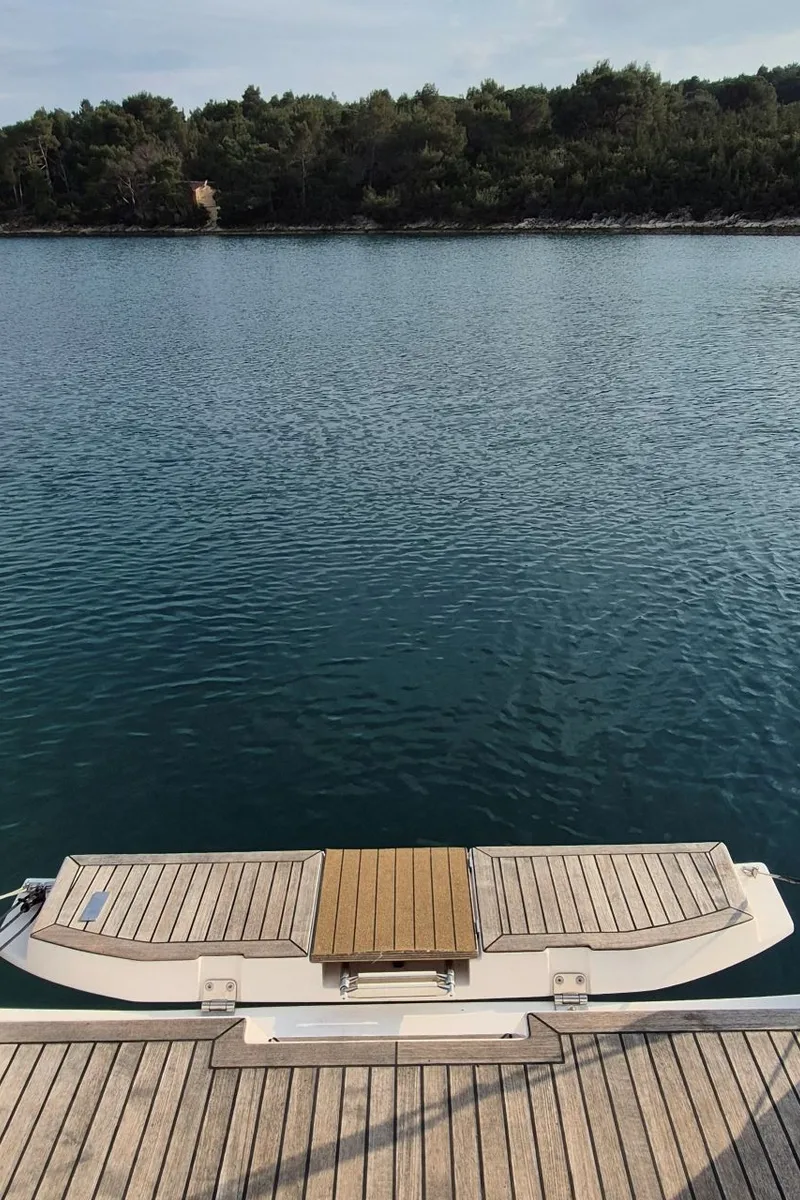 Shamal, a Elan Impression 40 sailboat at Punat, Croatia