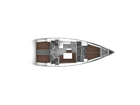 Bavaria Cruiser 46, a sailboat at Murter, Croatia