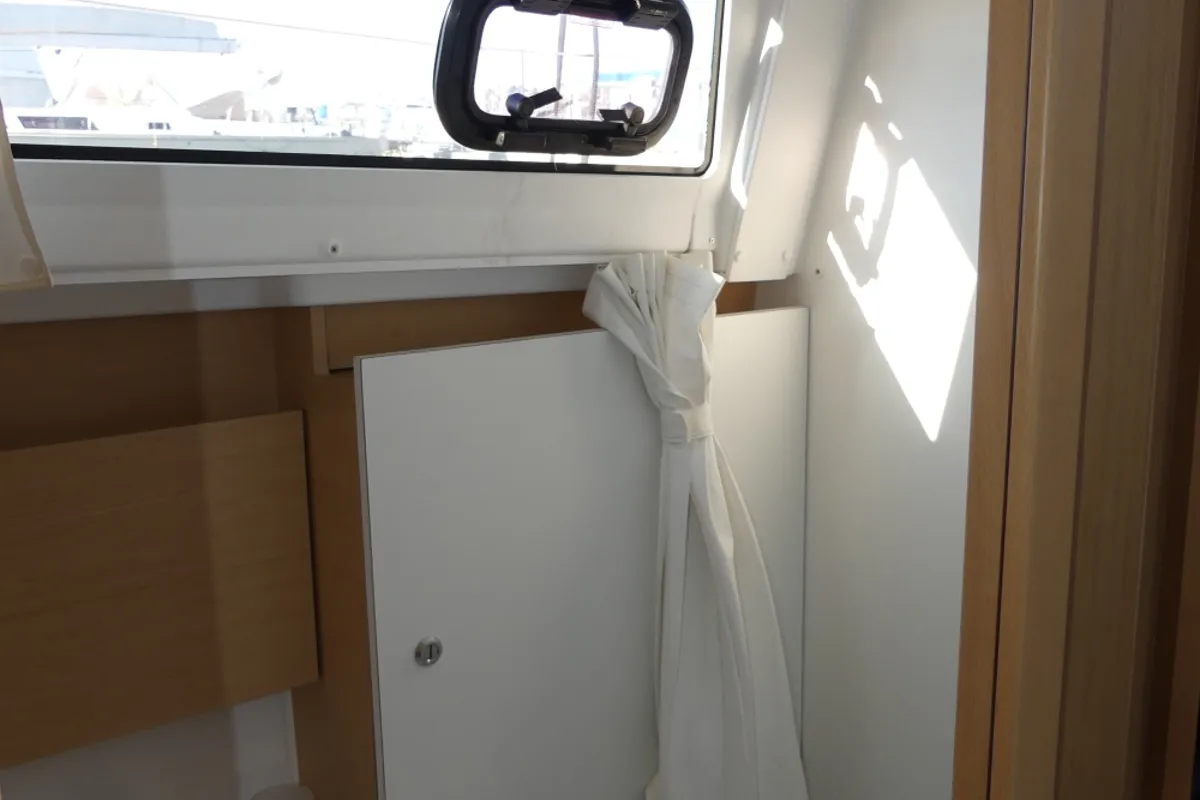 Omega, a Beneteau Oceanis 38 sailboat at Grad Biograd na Moru, Croatia