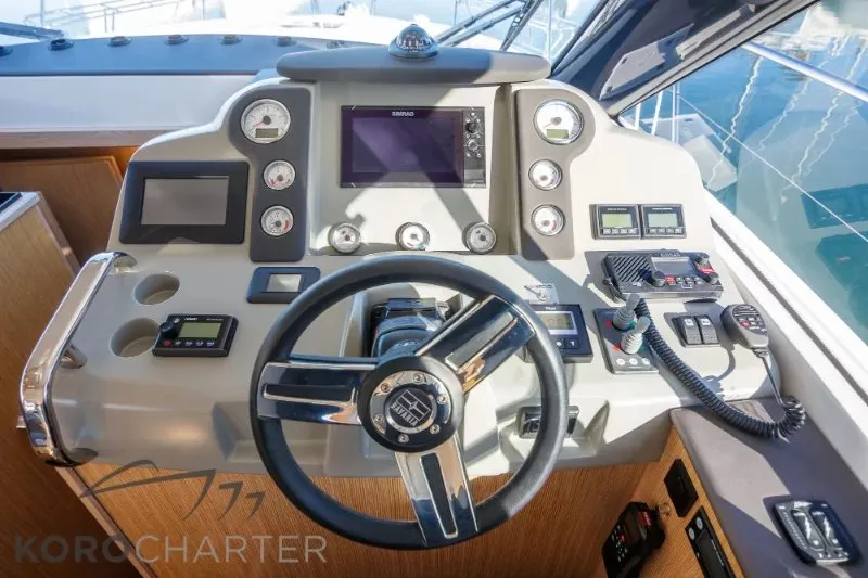 Alexander, a Bavaria Virtess 420 Fly motor yacht at Punat, Croatia