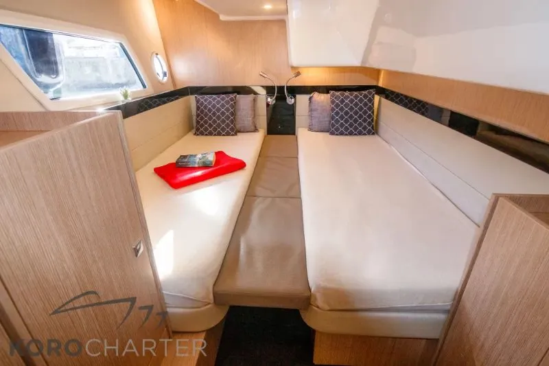 Alexander, a Bavaria Virtess 420 Fly motor yacht at Punat, Croatia