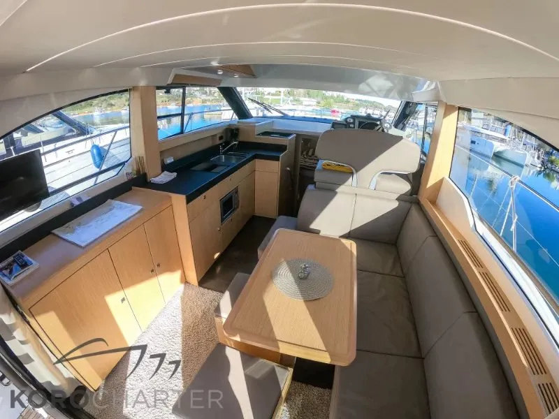 Alexander, a Bavaria Virtess 420 Fly motor yacht at Punat, Croatia