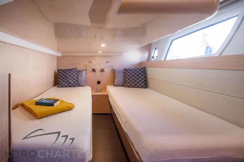 Alexander, a Bavaria Virtess 420 Fly motor yacht at Punat, Croatia