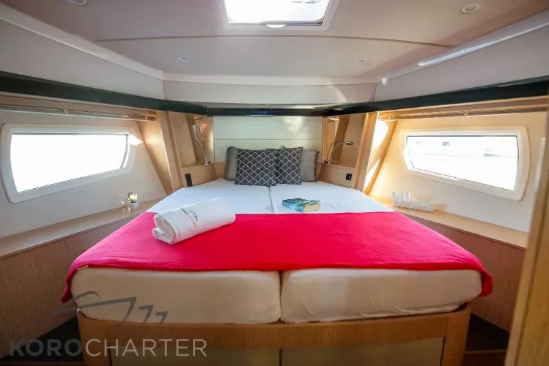 Alexander, a Bavaria Virtess 420 Fly motor yacht at Punat, Croatia