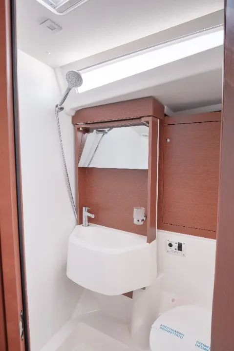 Brando, a Beneteau Oceanis 51.1 sailboat at Municipal Unit of Lefkada, Greece