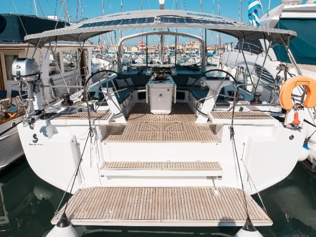 Brando, a Beneteau Oceanis 51.1 sailboat at Municipal Unit of Lefkada, Greece
