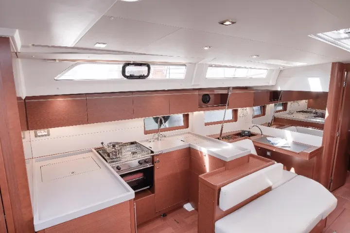 Brando, a Beneteau Oceanis 51.1 sailboat at Municipal Unit of Lefkada, Greece