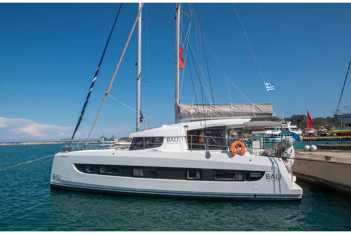 Skiouros II, a Bali Catspace catamaran at Municipal Unit of Ellomenos, Greece