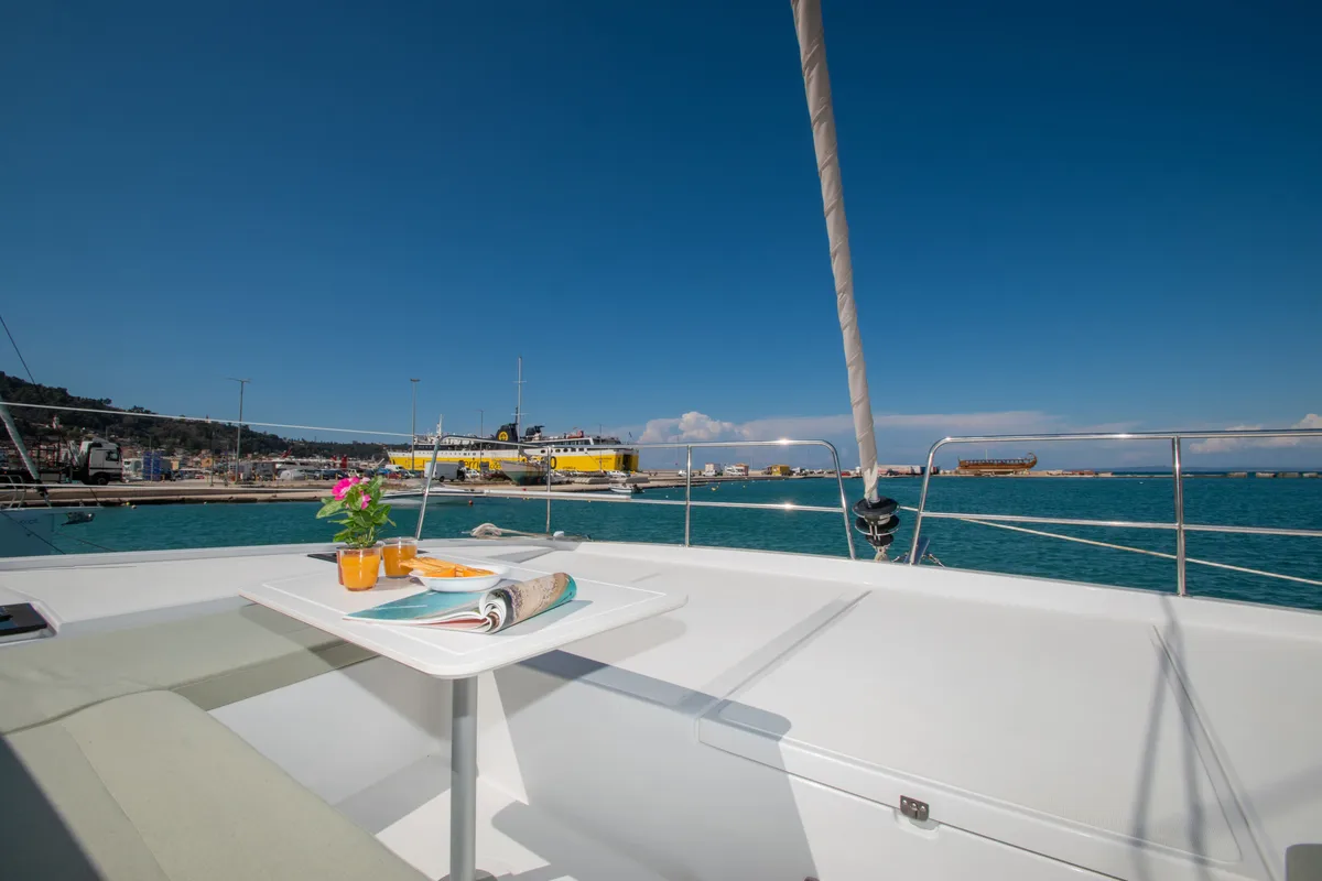 Skiouros II, a Bali Catspace catamaran at Municipal Unit of Ellomenos, Greece