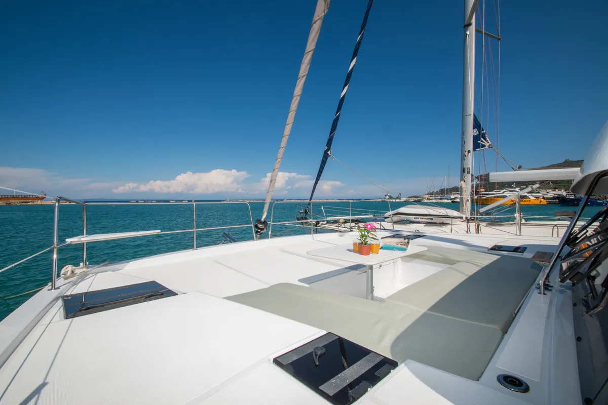 Skiouros II, a Bali Catspace catamaran at Municipal Unit of Ellomenos, Greece