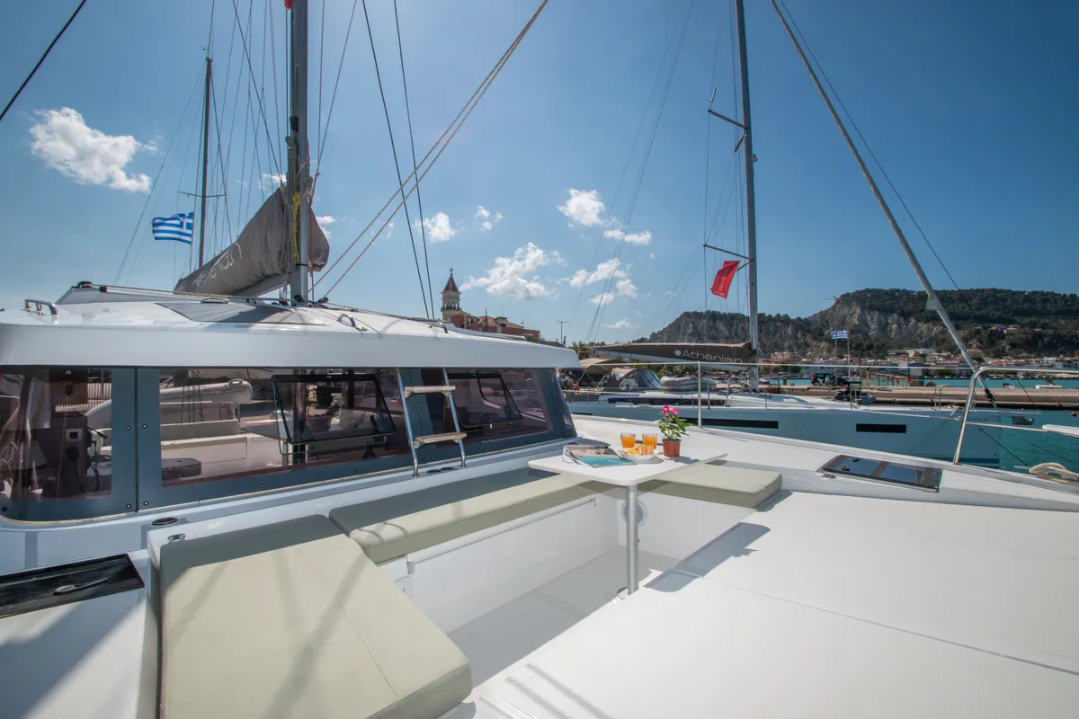 Skiouros II, a Bali Catspace catamaran at Municipal Unit of Ellomenos, Greece