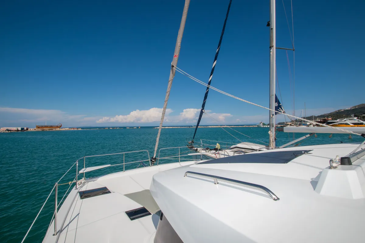 Skiouros II, a Bali Catspace catamaran at Municipal Unit of Ellomenos, Greece