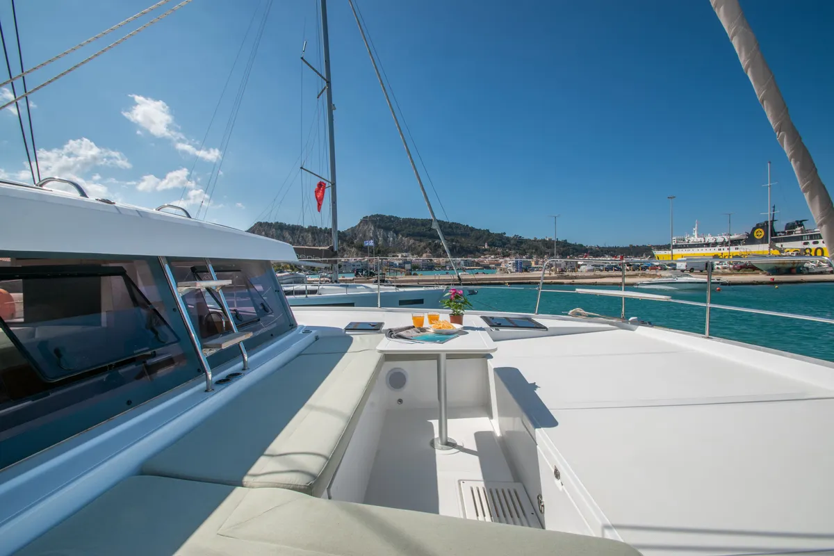 Skiouros II, a Bali Catspace catamaran at Municipal Unit of Ellomenos, Greece