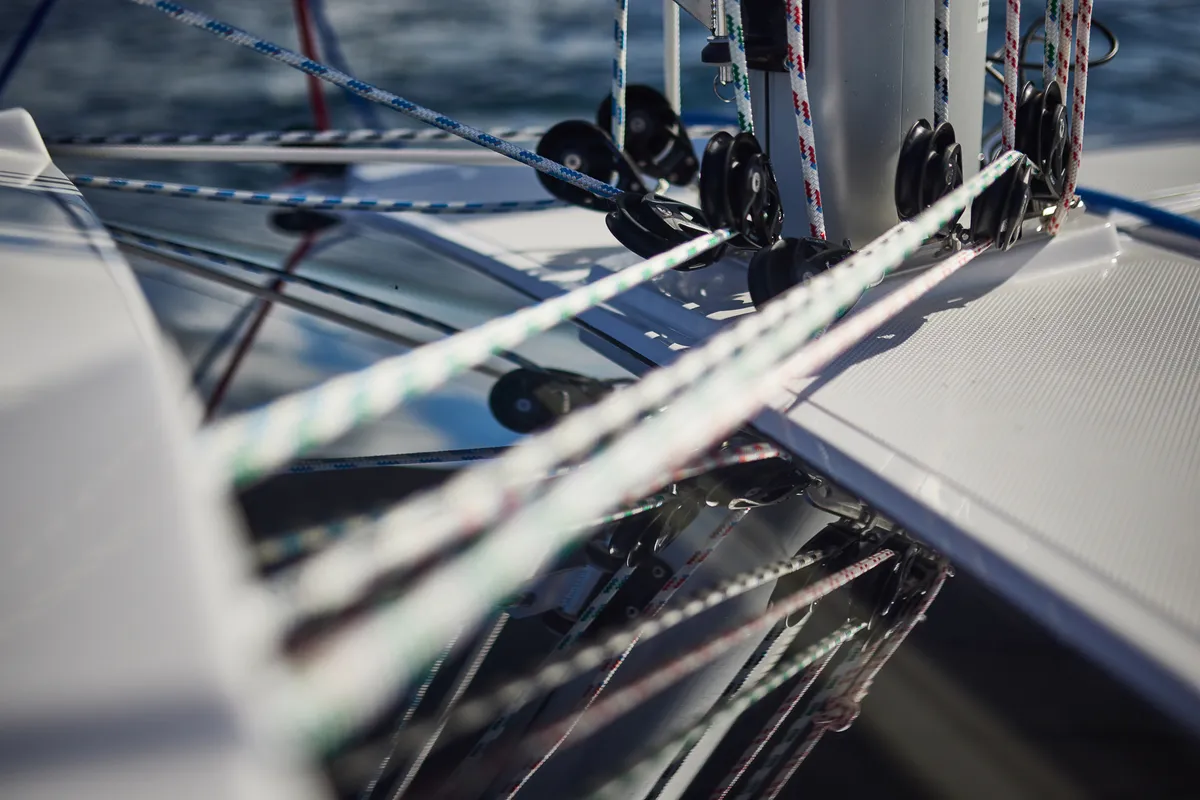 ALAS, a Northman Maxus 35 sailboat at Capo d'Orlando, Italy