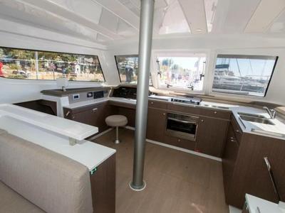 Galley of Samothraki 1, a Bali Catspace catamaran at Municipal Unit of Lefkada, Greece
