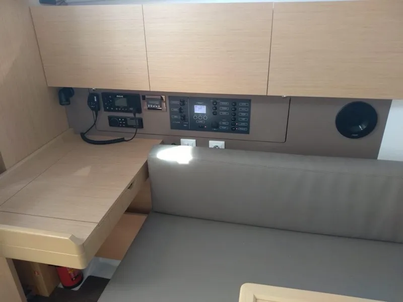 Salon of Maya Bay 2, a Beneteau Oceanis 35.1 sailboat at Split, Croatia