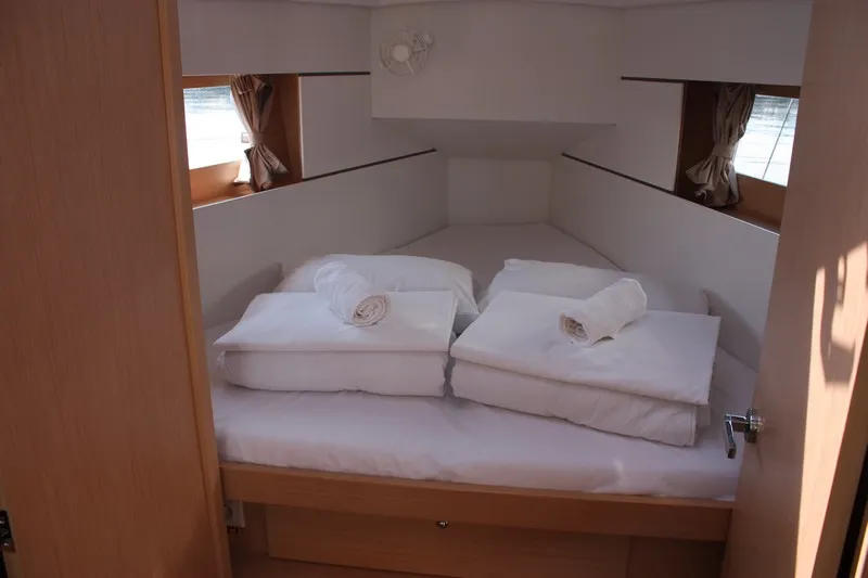 Cabin on Maya Bay 2, a Beneteau Oceanis 35.1 sailboat at Split, Croatia