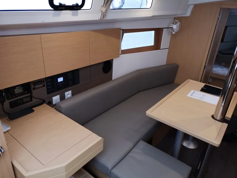 Salon of Maya Bay 2, a Beneteau Oceanis 35.1 sailboat at Split, Croatia