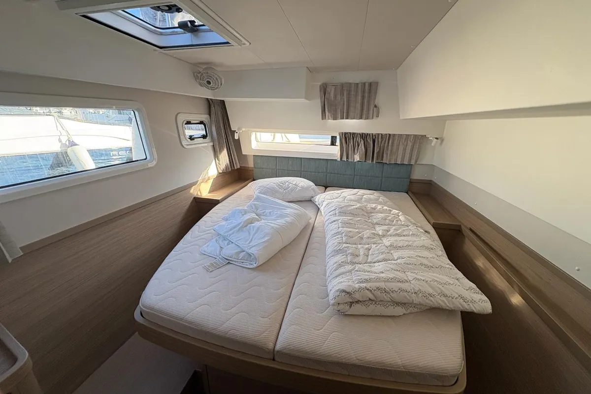 Cabin on Free Spirit, a Lagoon 42 catamaran at Općina Sukošan, Croatia