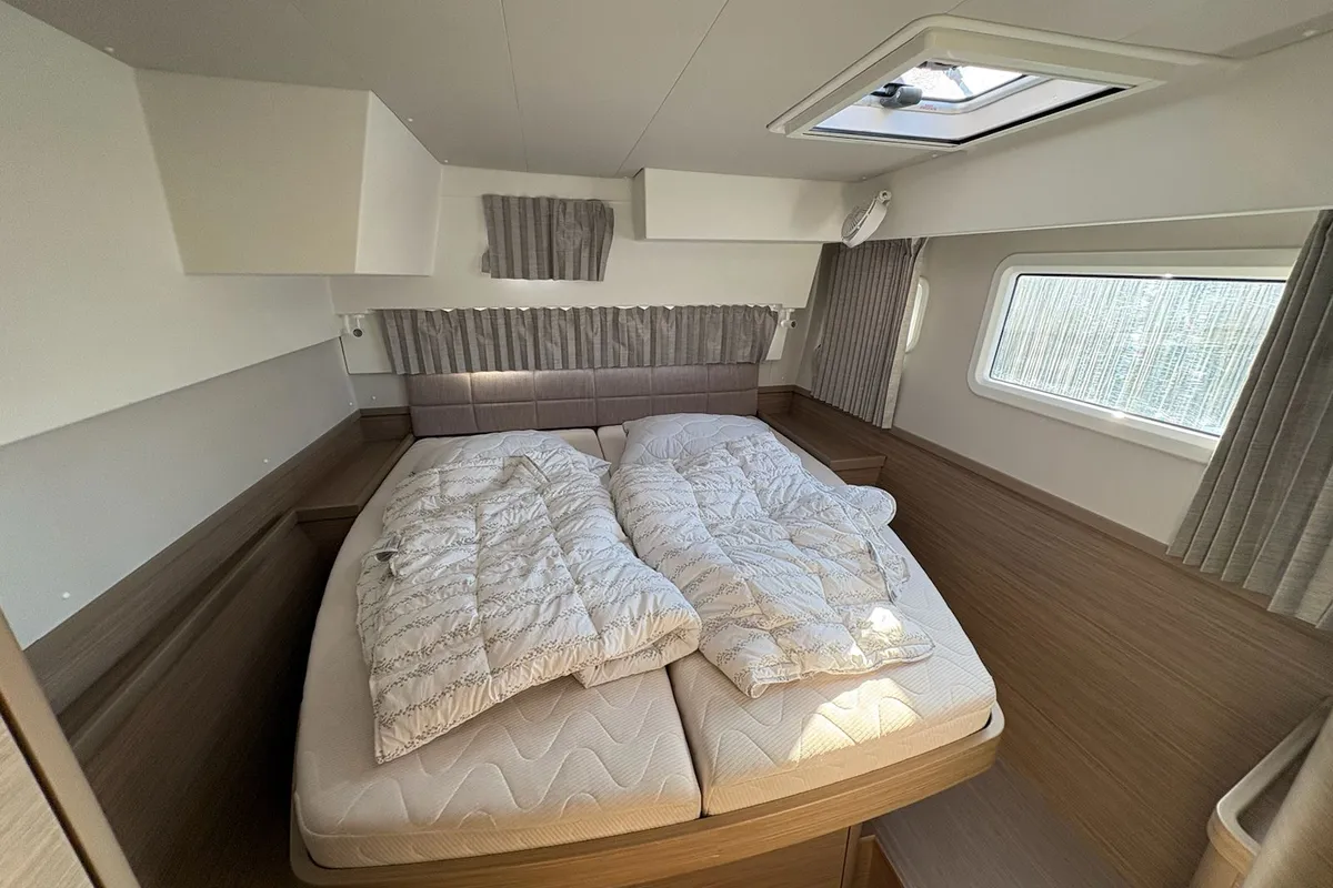 Cabin on Free Spirit, a Lagoon 42 catamaran at Općina Sukošan, Croatia