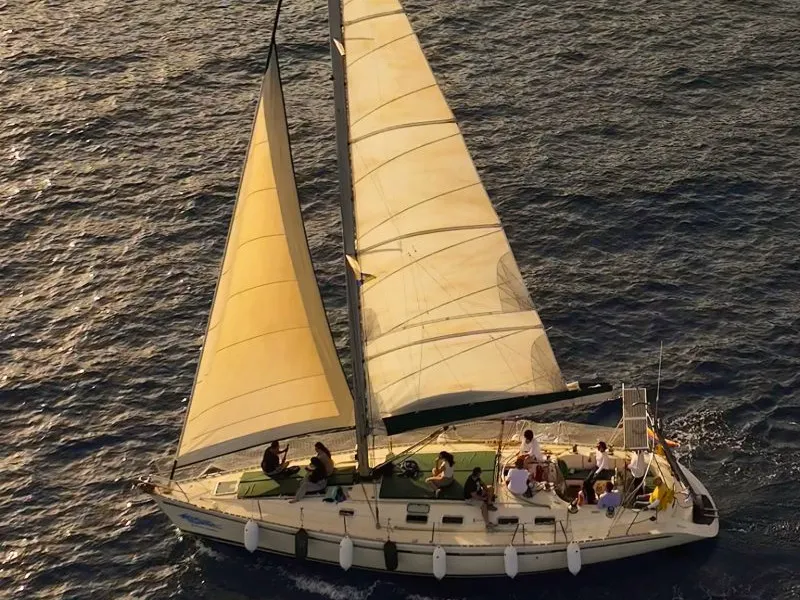 Edisa, a Beneteau First 45 F5 sailboat at Rhodes, Greece