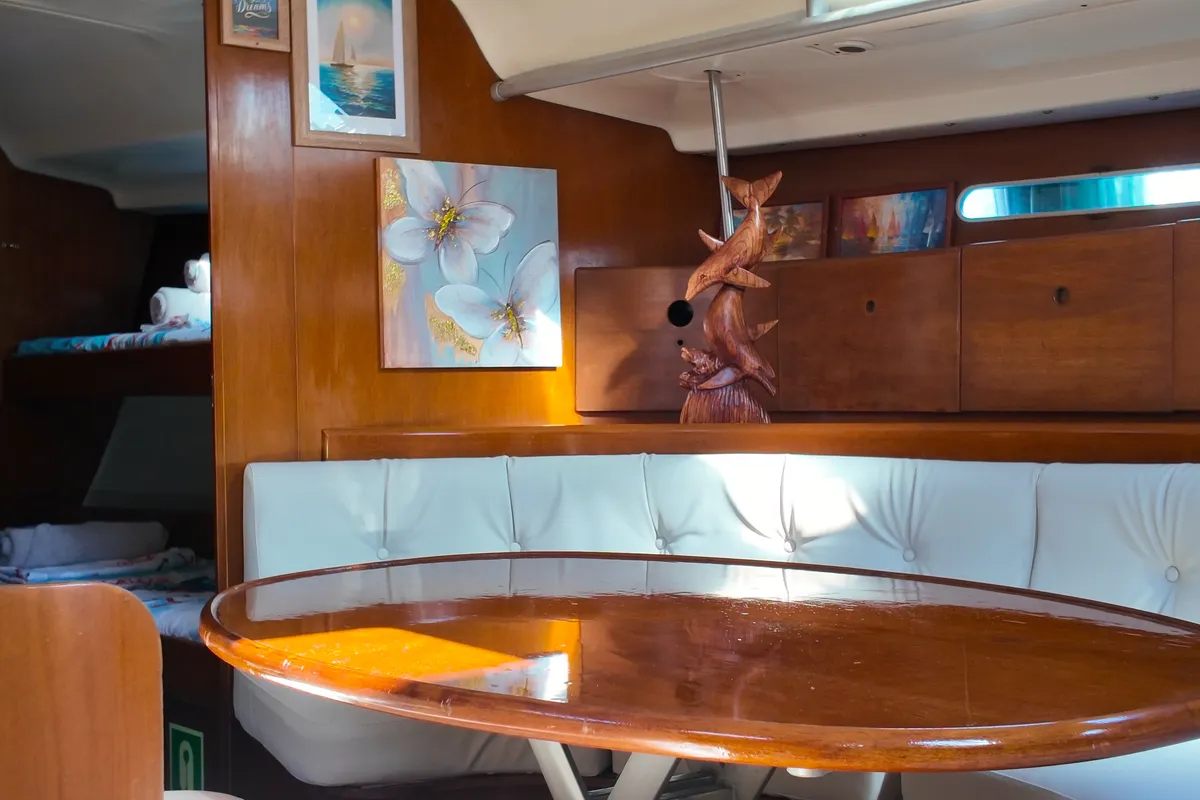Edisa, a Beneteau First 45 F5 sailboat at Rhodes, Greece
