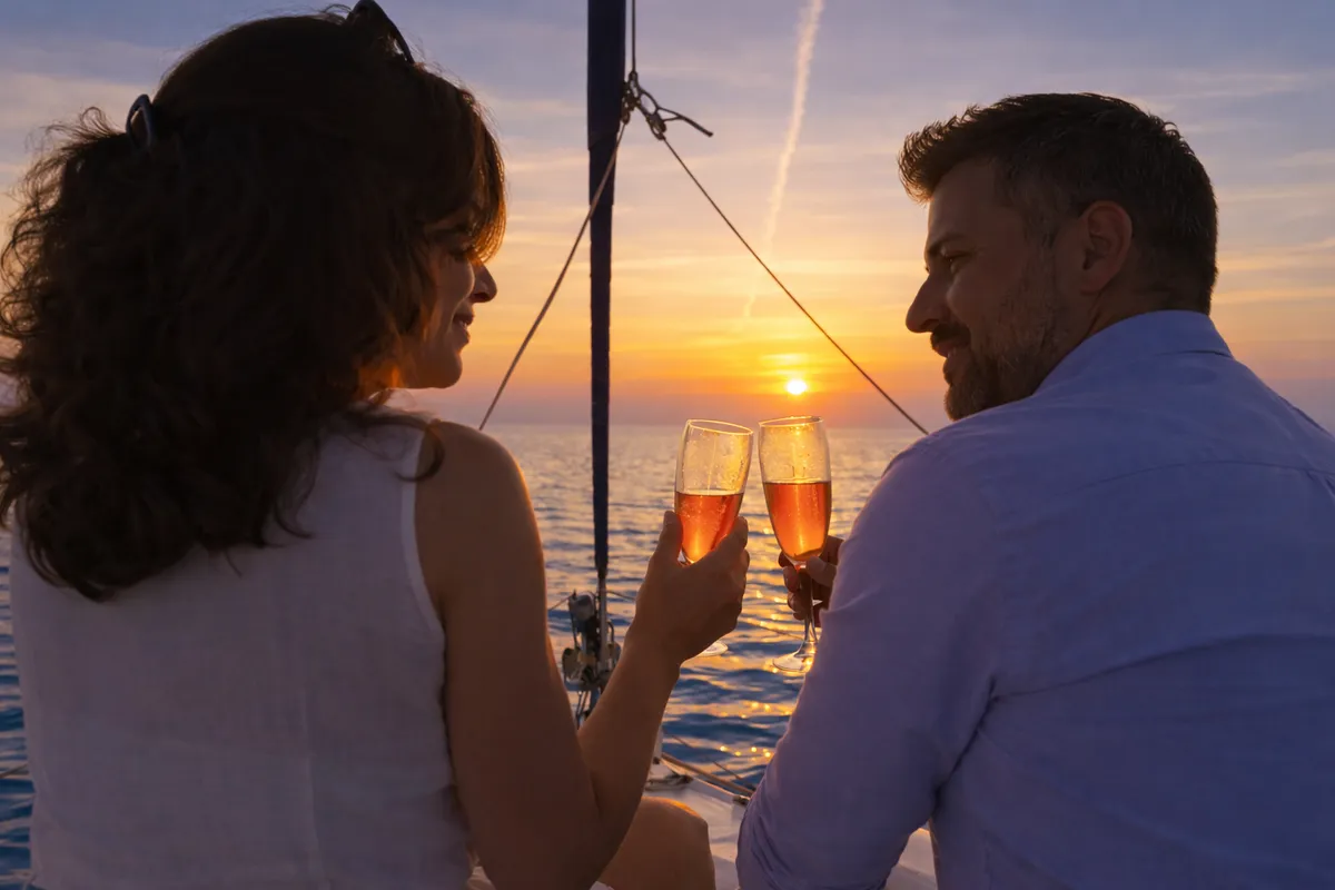 Edisa, a Beneteau First 45 F5 sailboat at Rhodes, Greece
