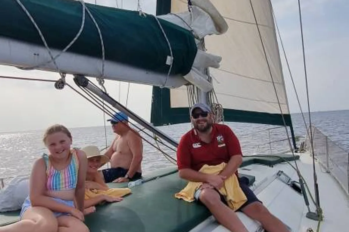 Edisa, a Beneteau First 45 F5 sailboat at Rhodes, Greece