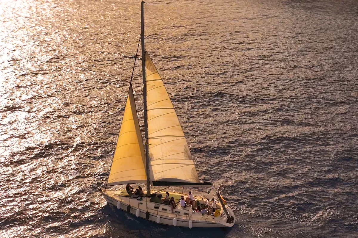Edisa, a Beneteau First 45 F5 sailboat at Rhodes, Greece