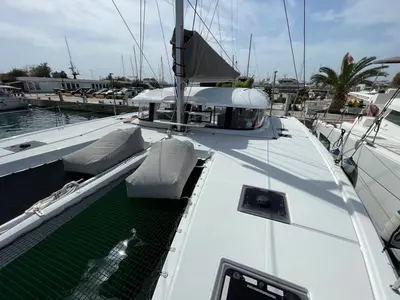 Nicolas, a Excess 14 catamaran at Municipal Unit of Lefkada, Greece