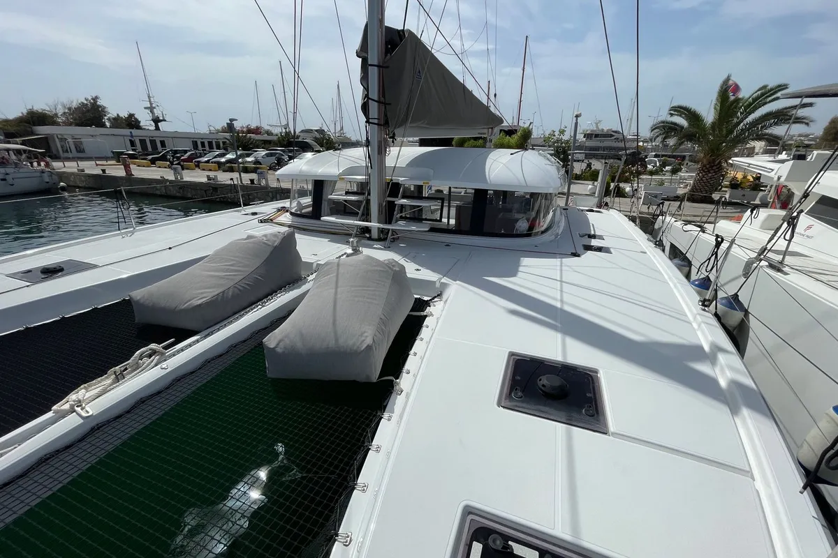 Nicolas, a Excess 14 catamaran at Municipal Unit of Lefkada, Greece