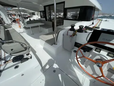 Nicolas, a Excess 14 catamaran at Municipal Unit of Lefkada, Greece