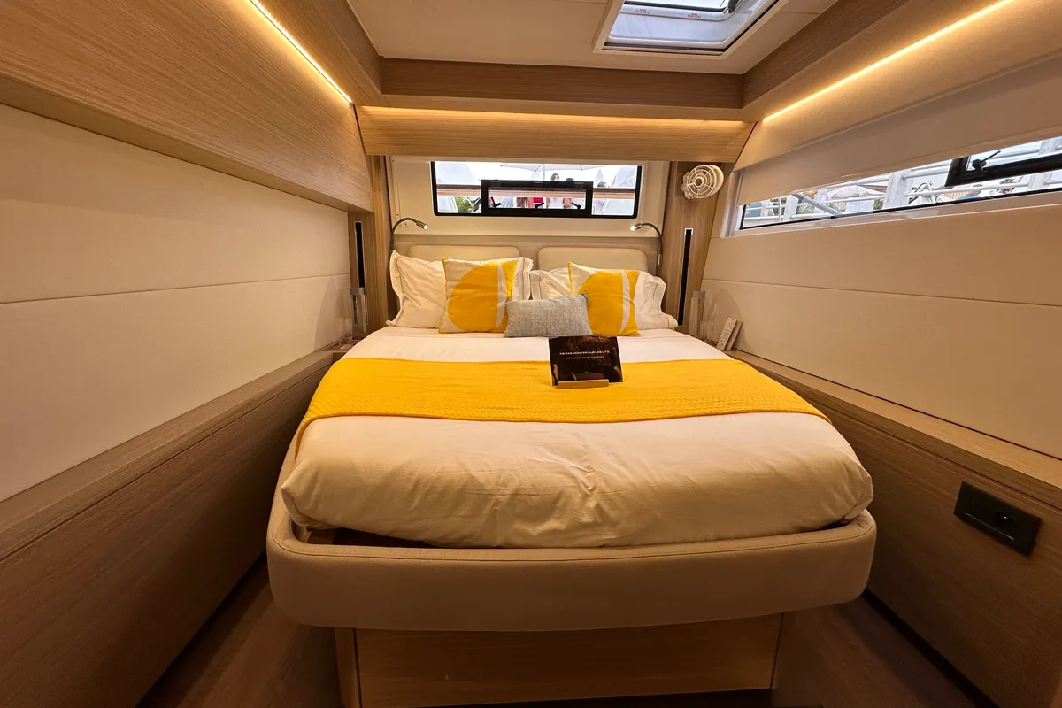 Cabin on Ocean Pearl, a Lagoon 51 catamaran at Split, Croatia