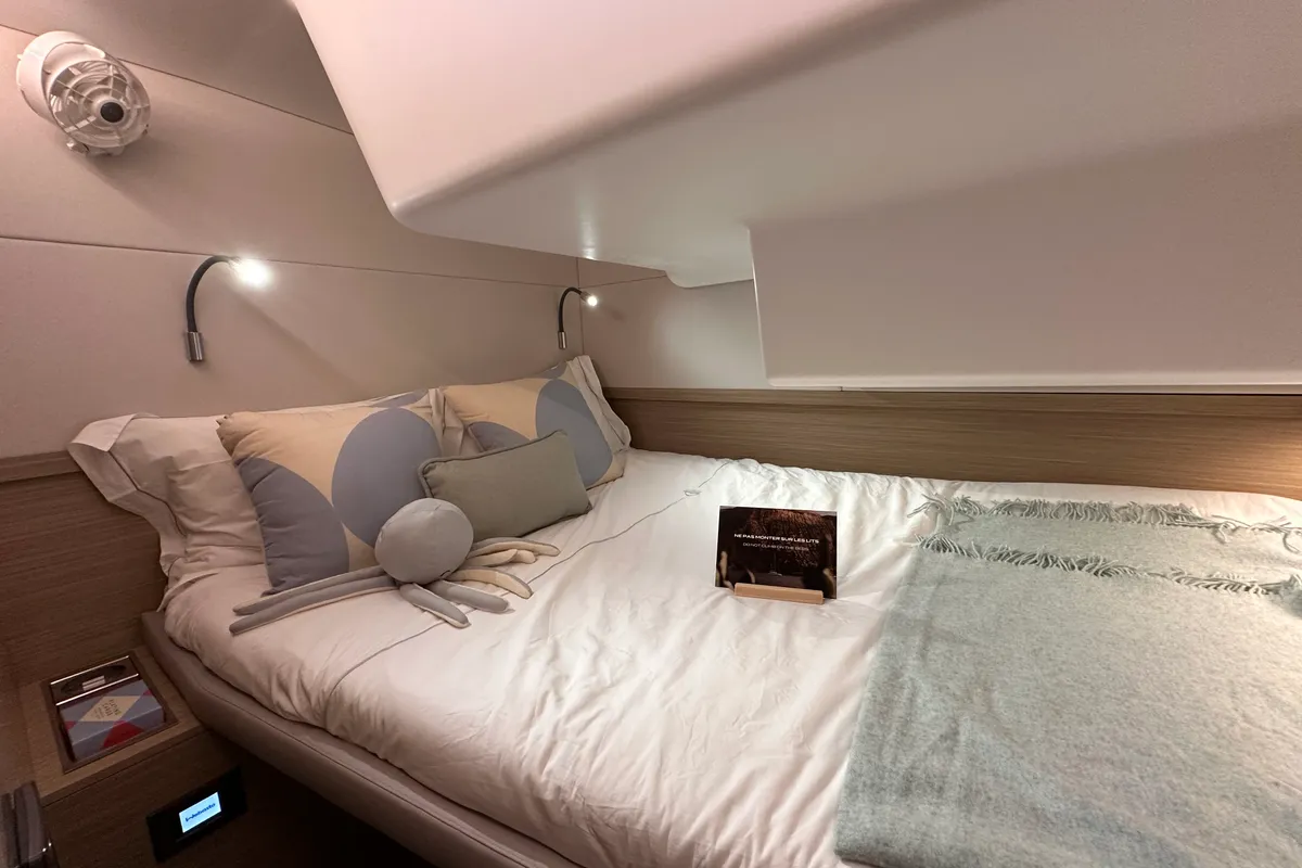 Cabin on Ocean Pearl, a Lagoon 51 catamaran at Split, Croatia