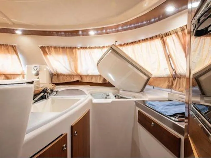 Galley of Hyera, a Fountaine Pajot Bahia 46 catamaran at Palermo, Italy