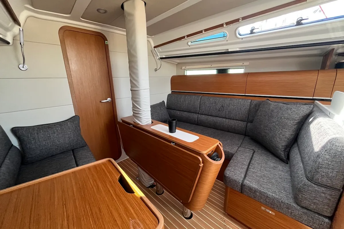 Just B!, a Dehler 38 SQ sailboat at Punat, Croatia