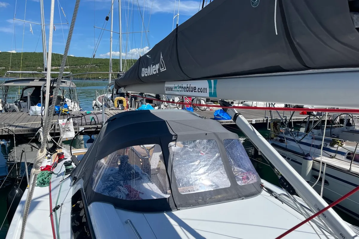 Just B!, a Dehler 38 SQ sailboat at Punat, Croatia