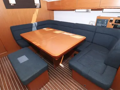 Galley of Florida, a Bavaria Cruiser 46 sailboat at Biograd na Moru, Croatia