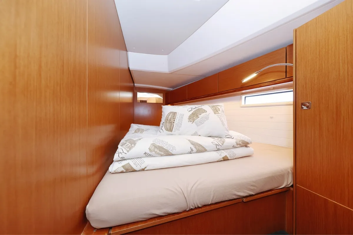 Cabin on Florida, a Bavaria Cruiser 46 sailboat at Biograd na Moru, Croatia